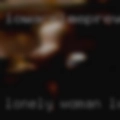 Lonely woman Lurgan