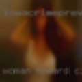 Woman Howard City, looking